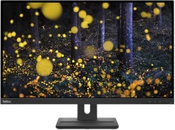 Монитор Lenovo 27&amp;quot; ThinkVision E27q-20 черный IPS LED 4ms 16:9 HDMI M/M матовая HAS Piv 1000:1 350cd 178гр/178гр 2560x1440 75Hz DP 2K 6.6кг