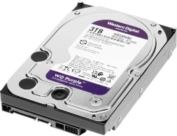 Жесткий диск WD SATA-III 3TB WD33PURZ Surveillance Purple (5400rpm) 256Mb 3.5&amp;quot;