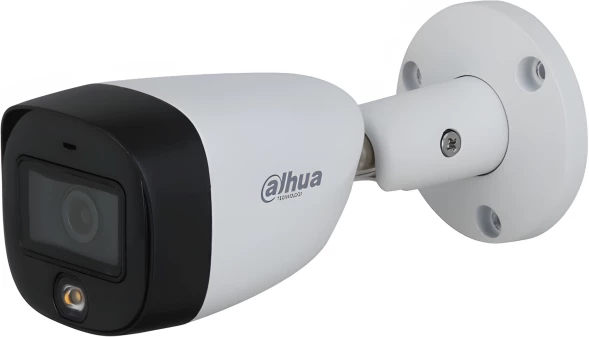 Камера видеонаблюдения аналоговая Dahua DH-HAC-HFW1200CMP-IL-A-0360B-S6 3.6-3.6мм HD-CVI HD-TVI цв. корп.:белый (DH-HAC-HFW1200CMP-IL-A-0360B)