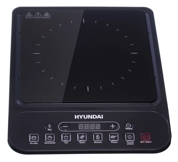 Настольная индукционная плита Hyundai HYC-0101 1400 Вт стеклокерамическая