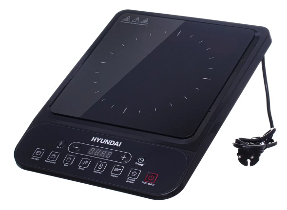 Настольная индукционная плита Hyundai HYC-0101 1400 Вт стеклокерамическая