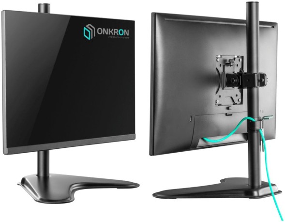 Кронштейн для мониторов Onkron D101FS черный 13&amp;quot;-34&amp;quot; макс.8кг настольный поворот и наклон