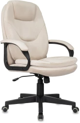 Кресло руководителя Бюрократ CH-668 светло-бежевый Holland 06 крестов. пластик