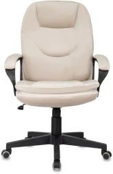 Кресло руководителя Бюрократ CH-668 светло-бежевый Holland 06 крестов. пластик