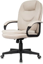 Кресло руководителя Бюрократ CH-668 светло-бежевый Holland 06 крестов. пластик