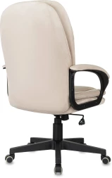 Кресло руководителя Бюрократ CH-668 светло-бежевый Holland 06 крестов. пластик