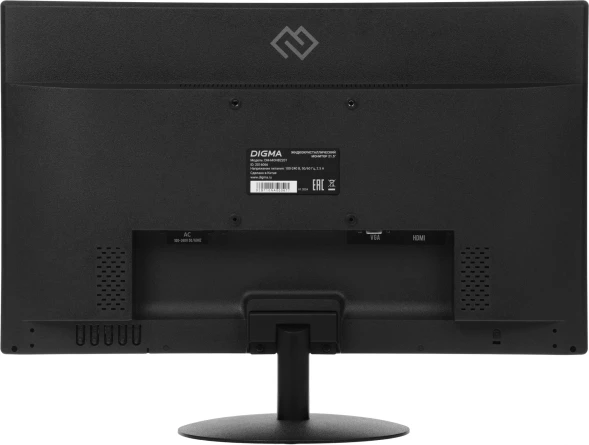 Монитор Digma 21.5&amp;quot; DM-MONB2201 черный IPS LED 5ms 16:9 HDMI матовая 250cd 178гр/178гр 1920x1080 75Hz VGA FHD 2.45кг