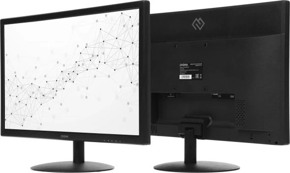 Монитор Digma 21.5&amp;quot; DM-MONB2201 черный IPS LED 5ms 16:9 HDMI матовая 250cd 178гр/178гр 1920x1080 75Hz VGA FHD 2.45кг