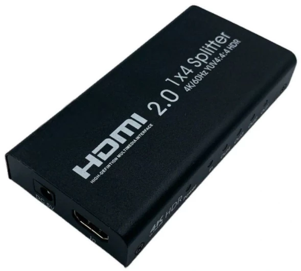 Сплиттер аудио-видео Premier 5-872-4V2 HDMI (f)/4xHDMI (f) черный