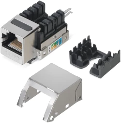 Модуль Cabeus KJ-RJ45-CAT.5E-SH-90 информ. Keystone RJ45 кат.5E бронз.