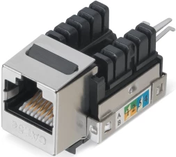 Модуль Cabeus KJ-RJ45-CAT.5E-SH-90 информ. Keystone RJ45 кат.5E бронз.