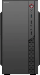 Корпус Digma DCC-MN306 черный без БП mATX 1x80mm 1x92mm 2x120mm 2xUSB2.0 1xUSB3.0 audio