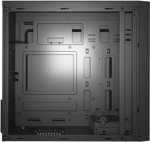Корпус Digma DCC-MN306 черный без БП mATX 1x80mm 1x92mm 2x120mm 2xUSB2.0 1xUSB3.0 audio