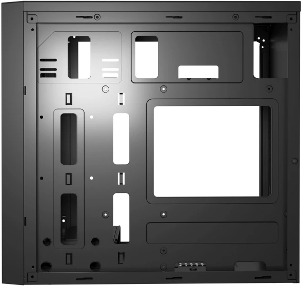 Корпус Digma DCC-MN306 черный без БП mATX 1x80mm 1x92mm 2x120mm 2xUSB2.0 1xUSB3.0 audio