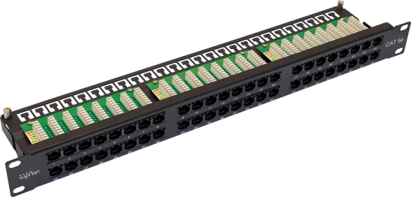 Патч-панель Suprlan 10-0406 19&amp;quot; 1U 48xRJ45 кат.6 UTP