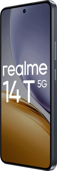 Смартфон Realme RMX5078 14T 5G 128Gb 8Gb черный моноблок 3G 4G 2Sim 6.67&amp;quot; 1080x2400 Android 15 50Mpix 802.11 a/b/g/n/ac NFC GPS GSM900/1800 GSM1900 Protect