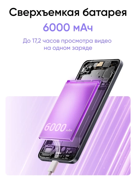 Смартфон Realme RMX5078 14T 5G 128Gb 8Gb черный моноблок 3G 4G 2Sim 6.67&amp;quot; 1080x2400 Android 15 50Mpix 802.11 a/b/g/n/ac NFC GPS GSM900/1800 GSM1900 Protect