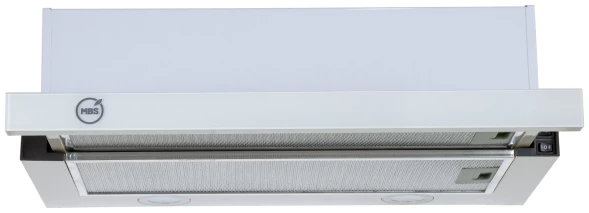 Вытяжка встраиваемая MBS Aralia 600 white белый управление: кнопочное (1 мотор)