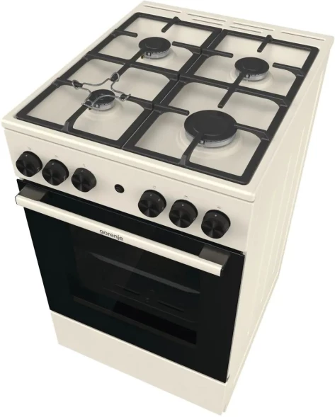Плита Газовая Gorenje GG5A12BEF бежевый (без крышки) реш.чугун