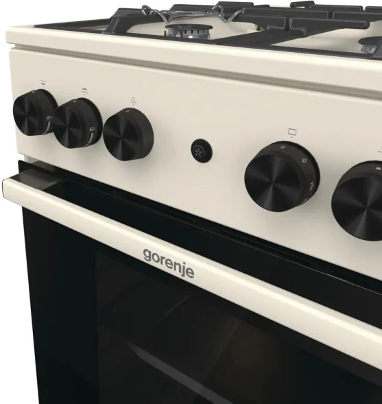 Плита Газовая Gorenje GG5A12BEF бежевый (без крышки) реш.чугун