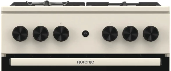 Плита Газовая Gorenje GG5A12BEF бежевый (без крышки) реш.чугун