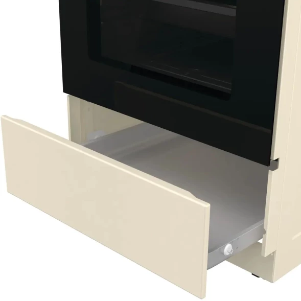 Плита Газовая Gorenje GG5A12BEF бежевый (без крышки) реш.чугун