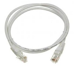 Патч-корд Lanmaster TWT-45-45-1.0/6-GY RJ-45 вил.-вилка RJ-45 кат.6 1м серый ПВХ (уп.:1шт)