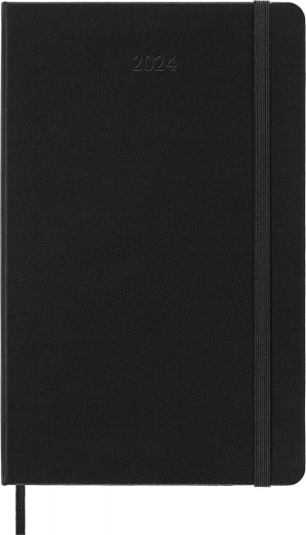 Еженедельник Moleskine CLASSIC WKLY VERTICAL Large 130х210мм 144стр. черный