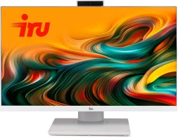 Моноблок IRU Tactio 23.8" Full HD i5 1235U (1.3) 16Gb SSD512Gb Iris Xe CR Windows 11 Pro GbitEth WiFi BT 65W Cam белый 1920x1080