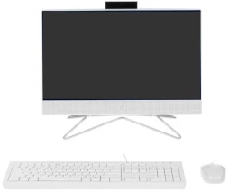 Моноблок HP 200 G4 21.5&amp;quot; Full HD i5 1235U (1.3) 16Gb SSD512Gb Iris Xe DVDRW CR FreeDOS GbitEth WiFi BT 65W клавиатура мышь Cam белый 1920x1080