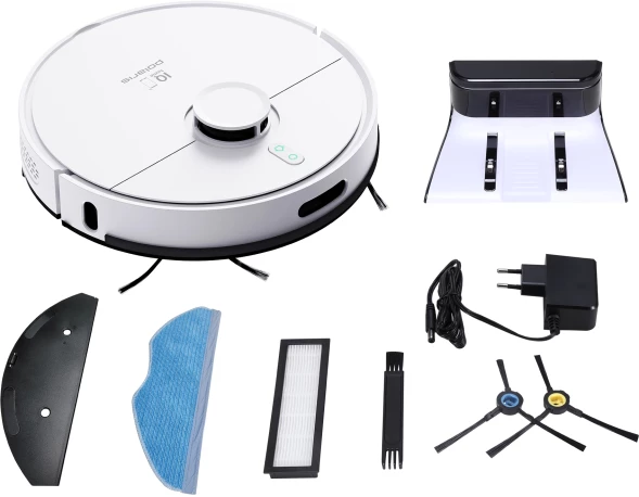 Пылесос-робот Polaris PVCR 4500 WIFI IQ Home 40Вт белый