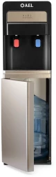 Кулер AEL LD-AEL-805a напольный электронный черный/золотистый