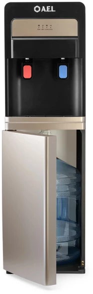 Кулер AEL LD-AEL-805a напольный электронный черный/золотистый