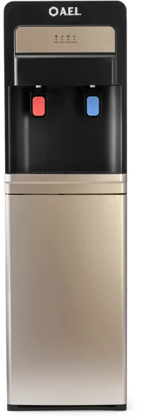 Кулер AEL LD-AEL-805a напольный электронный черный/золотистый