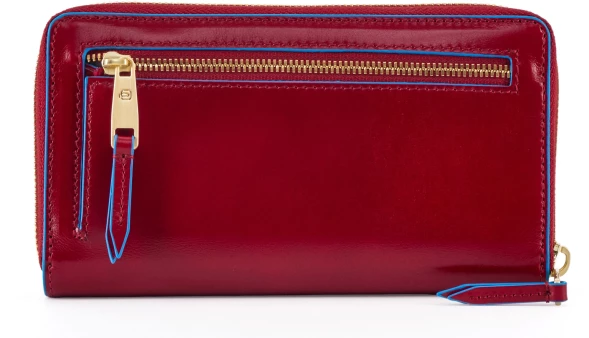 Кошелек женский Piquadro Blue Square PD1354B2R/R красный натур.кожа