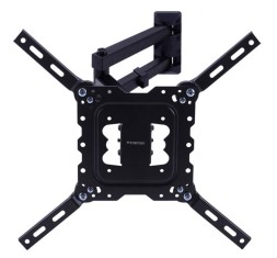 Кронштейн для телевизора Kromax DIX-18 черный 22"-65" макс.40кг настенный поворот и наклон