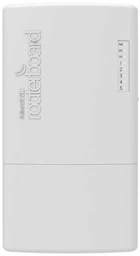 Роутер MikroTik PowerBox Pro (RB960PGS-PB) 10/100/1000BASE-TX белый
