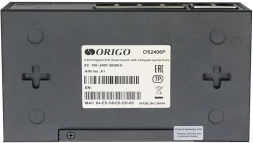 Коммутатор Origo OS2406P/60W OS2406P/60W/A1A (L2) 6x1Гбит/с 4PoE 60W настраиваемый