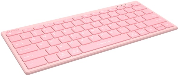 Клавиатура A4Tech Fstyler FBX51C розовый USB беспроводная BT/Radio slim Multimedia (FBX51C PINK)