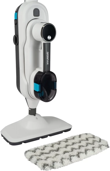 Швабра паровая Hyundai HYV-SM710 1500Вт белый/серый