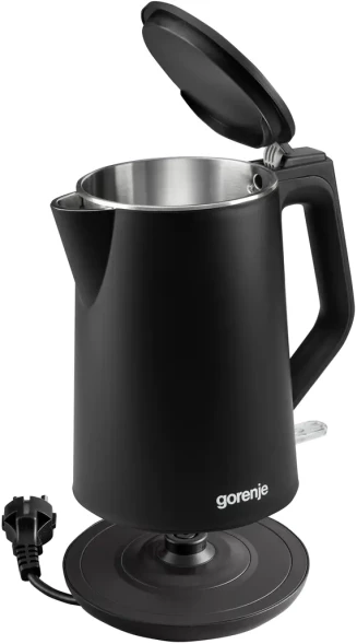 Чайник электрический Gorenje K15DWBK 1.5л. 2200Вт черный корпус: пластик