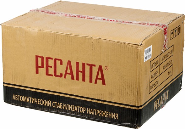 Стабилизатор напряжения Ресанта АСН-8000/1-ЭМ однофазный черный (63/1/7)