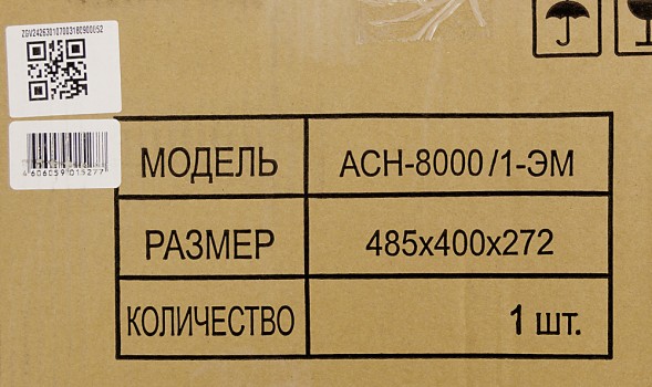 Стабилизатор напряжения Ресанта АСН-8000/1-ЭМ однофазный черный (63/1/7)
