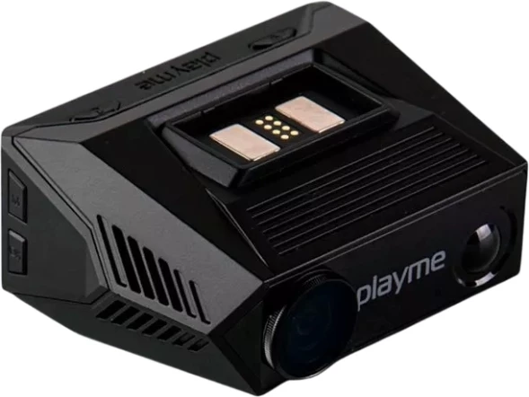 Видеорегистратор с радар-детектором Playme Hyper force GPS ГЛОНАСС черный