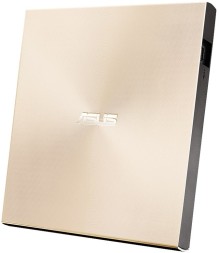 Привод DVD-RW Asus SDRW-08U9M-U золотистый USB slim ultra slim M-Disk Mac внешний RTL