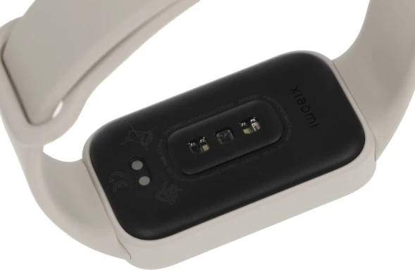 Фитнес-трекер Xiaomi Smart Band 9 Active TFT корп.:бежевый рем.:бежевый (BHR9441GL)