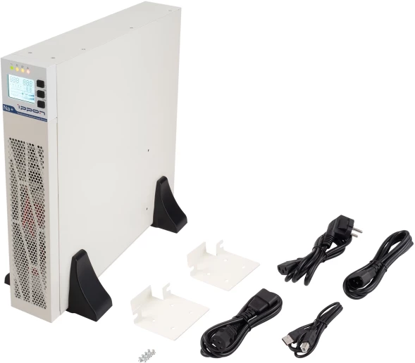 Источник бесперебойного питания Ippon Na+ RTA 2000 2000Вт 2000ВА белый