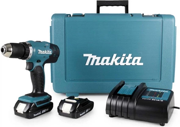 Дрель-шуруповерт Makita DDF453SYE аккум. патрон:быстрозажимной (кейс в комплекте)