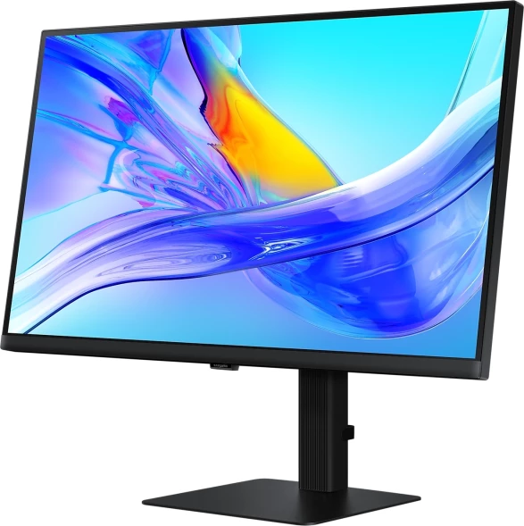 Монитор Samsung 27&amp;quot; ViewFinity S8 S27D804UAIXCI черный IPS LED 5ms 16:9 HDMI матовая HAS Piv 1000:1 350cd 178гр/178гр 3840x2160 60Hz DP 4K USB 6.1кг