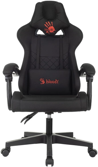 Кресло игровое A4Tech Bloody GC-170 с подголов. крестов. сталь пластик черный